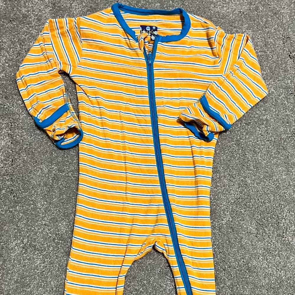 KickeePants Orange Stripe